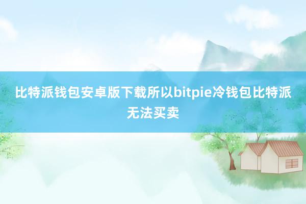 比特派钱包安卓版下载所以bitpie冷钱包比特派无法买卖