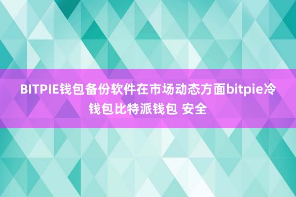 BITPIE钱包备份软件在市场动态方面bitpie冷钱包比特派钱包 安全