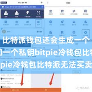 比特派钱包还会生成一个助记词和一个私钥bitpie冷钱包比特派无法买卖