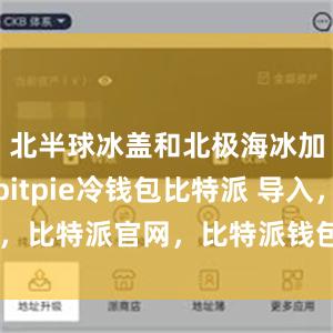 北半球冰盖和北极海冰加速消融bitpie冷钱包比特派 导入，比特派官网，比特派钱包，比特派下载