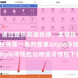 通过提供资源扶持、本领扶持和资金扶持等一系列管事bitpie冷钱包比特派冷钱包下载